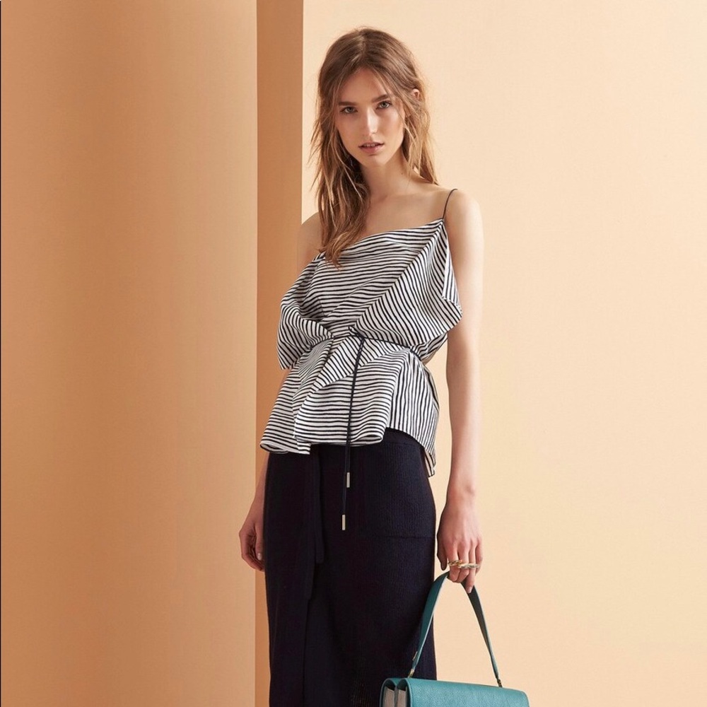 Maiyet silk strappy top